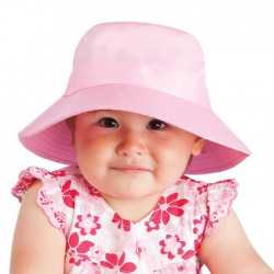 Wide Brim Hats  - Kids Twill Bucket Hat w/Toggle