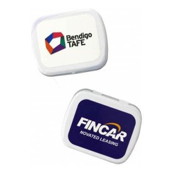 Sugar Free Mints Packed in Small Rectangle Tins