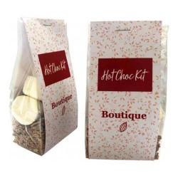 Duo Hot Chocolate Kit - Lindt Packed in A Flat Bottom bag