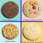 2 Cookie Packed in Box with Sticker