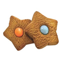 16g Ginger Star Biscuit Packed in Cello Bags