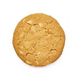 50g White Chocolate & Macadamia Cookie Packed in Cello Bags
