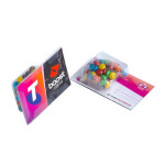 14g Mini M&amp;Ms Packed in Small Biz Card