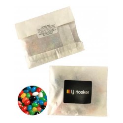 50g Jelly Beans Packed in Kraft Paper Bag
