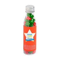 100g Christmas Jelly Beans Packed in Soda Bottles