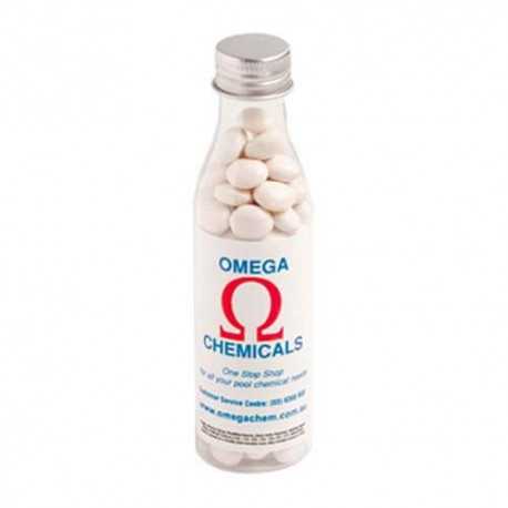 100g Chewy Mints Packed in Soda Bottles