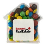 50g M&amp;Ms Packed in Acrylic Houses