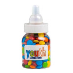 45g Mini M&amp;Ms Packed in Baby Bottles