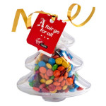 50g M&amp;Ms Packed in Acrylic Tree