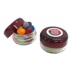 20g Chocolate Beans Packed in Small Screw Cap Bottles