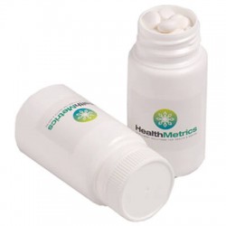 120g Chewy Mints Packed in Pill Bottles