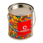 850g M&amp;Ms Packed in Big PVC Buckets