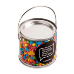 400g M&amp;Ms Packed in Medium PVC Buckets