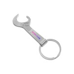 branded Wrench Metal Keyring Bottle Opener, from our range of promotional Tool Keyrings