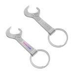 branded Wrench Metal Keyring Bottle Opener, from our range of promotional Tool Keyrings