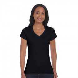 Ladies Promotional T Shirts  - Softstyle Ladies' V-Neck T-Shirt