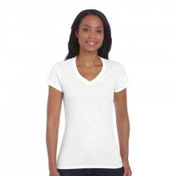 Ladies Promotional T Shirts  - Softstyle Ladies' V-Neck T-Shirt