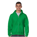 Fleece Tops  - Heavy Blend Adult Full Zip Hooded Sweatshirt