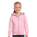 Fleece Tops  - Heavy Blend Youth Full Zip Hooded Sweatshirt