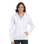 Fleece Tops  - Heavy Blend Missy Fit Full Zip Hooded Sweatshirt