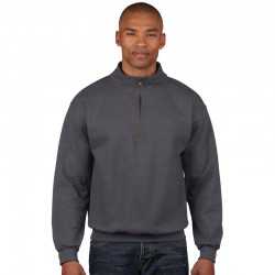 Fleece Tops  - Heavy Blend Vintage Classic Adult 1/4 Zip Cadet Collar Sweatshirt