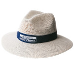 Straw Hats - Madrid Style String Straw Hat - Material under brim