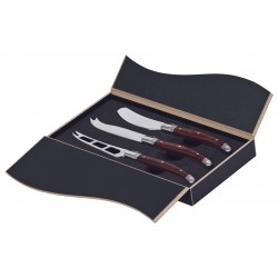 Cheese Sets  - Bordeaux Cheese Knife 3 pcs Set