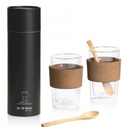 Glassware Gift Sets  - Kafe Double Walled Glass Set