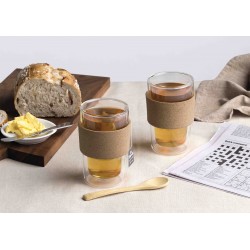 Glassware Gift Sets  - Kafe Double Walled Glass Set