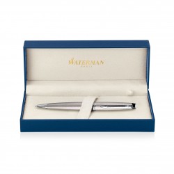 Executive Pens  - Waterman Expert Ballpoint Pen - Brushed Stainless
