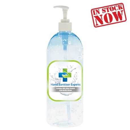 Hand Sanitisers & Wipes  - 1 Litre - 75% Antibacterial Hand Sanitiser Gel