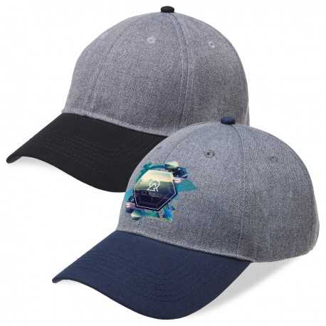 Caps  - Curved Heather Cap