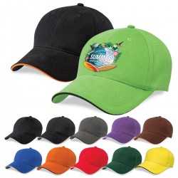Caps  - Premium Soft Sandwich Peak Cap