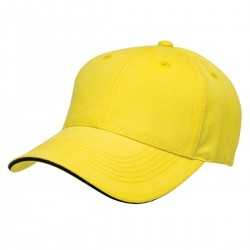 Caps  - Premium Soft Sandwich Peak Cap