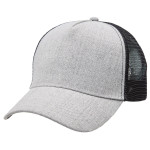Caps  - Heathered Mesh Trucker Cap