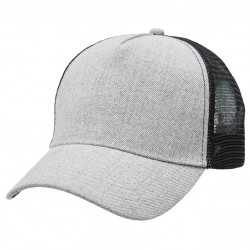Caps  - Heathered Mesh Trucker Cap
