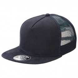 Caps  - Chino Flat Peak Trucker Cap