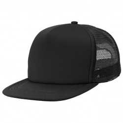 Caps  - Flat Peak Trucker Cap
