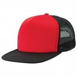 Caps  - Flat Peak Trucker Cap