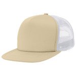 Caps  - Flat Peak Trucker Cap