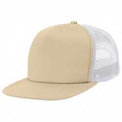 Caps  - Flat Peak Trucker Cap