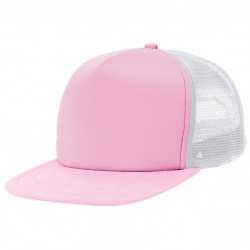 Caps  - Flat Peak Trucker Cap