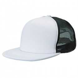 Caps  - Flat Peak Trucker Cap