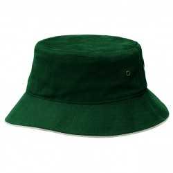 Wide Brim Hats  - Sandwich Brim Bucket Hat
