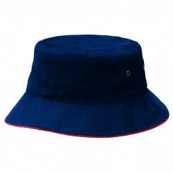 Wide Brim Hats  - Sandwich Brim Bucket Hat
