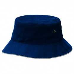 Wide Brim Hats  - Sandwich Brim Bucket Hat