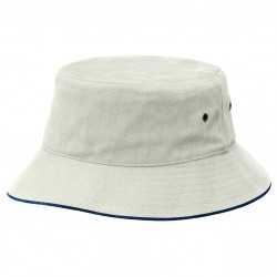 Wide Brim Hats  - Sandwich Brim Bucket Hat