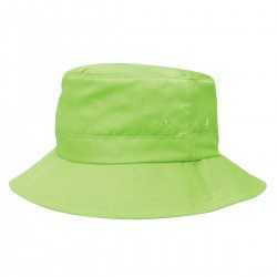 Wide Brim Hats  - Kids Twill Bucket Hat w/Toggle