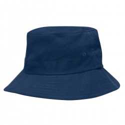 Wide Brim Hats  - Kids Twill Bucket Hat w/Toggle