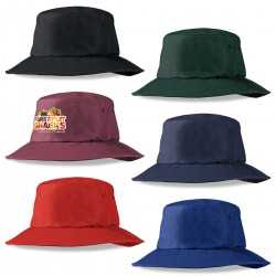 Wide Brim Hats  - Poly Viscose Bucket Hat